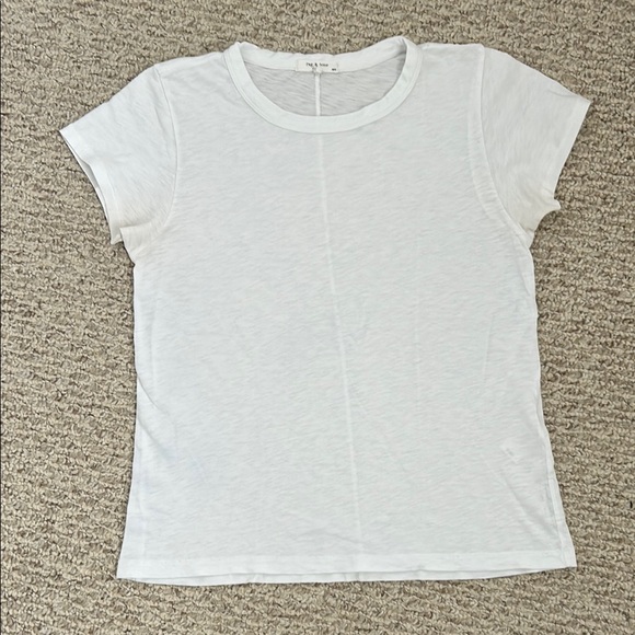 Rag & bone The Slub Tee - bright white - Picture 2 of 6